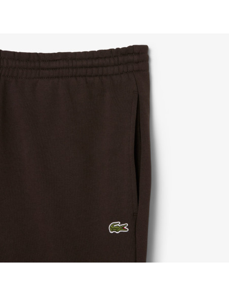 Lacoste \ Pantaloni In Felpa Uomo Misto Cotone Marrone Scuro Prezzo 120,00
