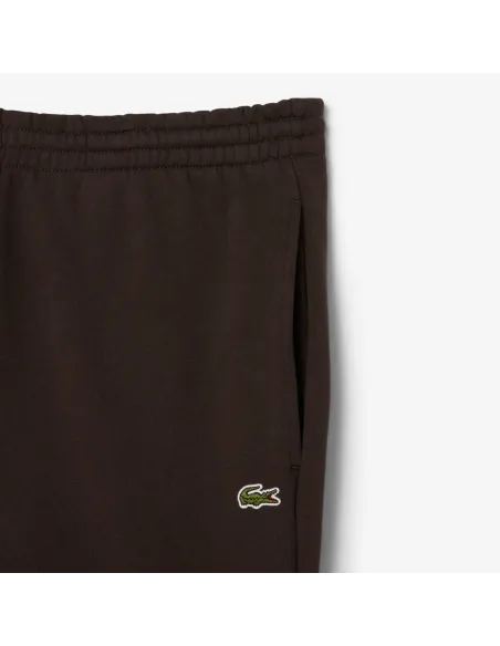 Lacoste \ Pantaloni In Felpa Uomo Misto Cotone Marrone Scuro Prezzo 120,00