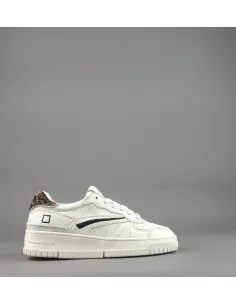 D.A.T.E. \ Sneakers Torneo Pop Donna Pelle Bianco Opaco Prezzo 205,00