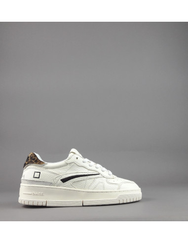 D.A.T.E. \ Sneakers Torneo Pop Donna Pelle Bianco Opaco Prezzo 205,00