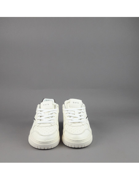 D.A.T.E. \ Sneakers Torneo Pop Donna Pelle Bianco Opaco Prezzo 205,00
