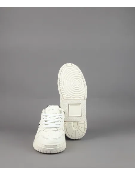 D.A.T.E. \ Sneakers Torneo Pop Donna Pelle Bianco Opaco Prezzo 205,00