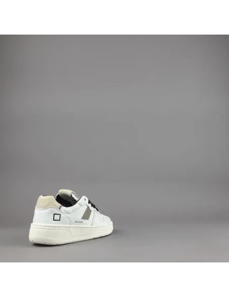 D.A.T.E. \ Sneakers Court 2.0 Junior Pelle Bianco Prezzo 150,00