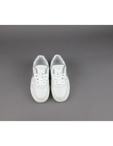 D.A.T.E. \ Sneakers Court 2.0 Junior Pelle Bianco Prezzo 160,00