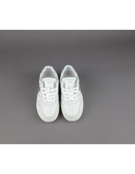 D.A.T.E. \ Sneakers Court 2.0 Junior Pelle Bianco Prezzo 160,00