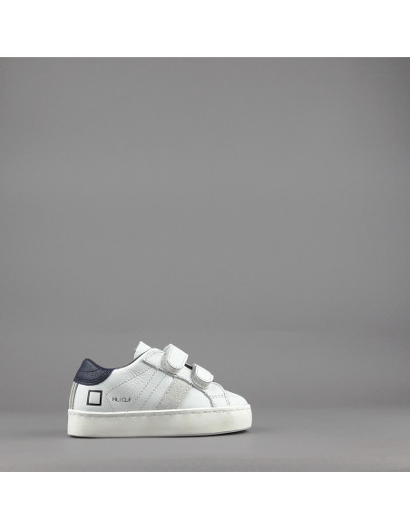 D.A.T.E. \ Sneakers Hill Low Baby Pelle Bianco Prezzo 135,00