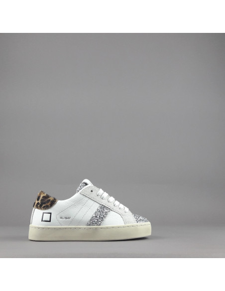 D.A.T.E. \ Sneakers Hill Low Junior Pelle Bianco Prezzo 145,00