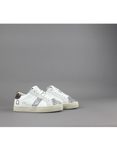 D.A.T.E. \ Sneakers Hill Low Junior Pelle Bianco Prezzo 145,00