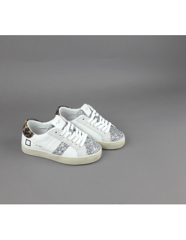 D.A.T.E. \ Sneakers Hill Low Junior Pelle Bianco Prezzo 145,00