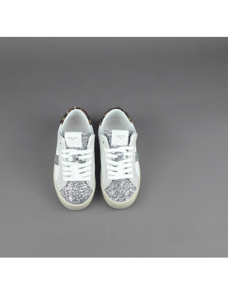 D.A.T.E. \ Sneakers Hill Low Junior Pelle Bianco Prezzo 145,00