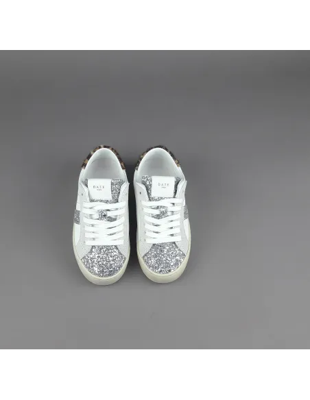 D.A.T.E. \ Sneakers Hill Low Junior Pelle Bianco Prezzo 145,00
