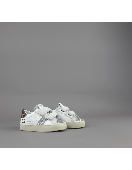 D.A.T.E. \ Sneakers Hill Low Baby Pelle Bianco Prezzo 135,00