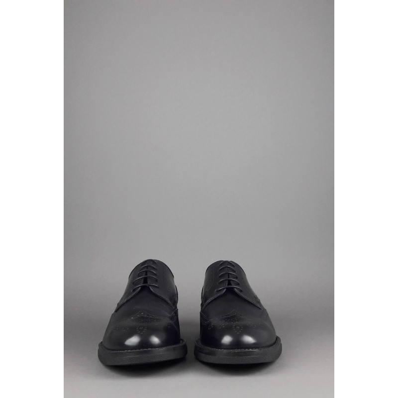Barrett Derby Uomo Pelle Nero Bucature Brogue Prezzo 370,00