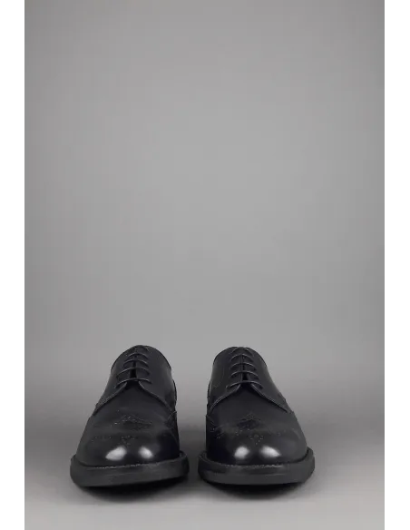 Barrett Derby Uomo Pelle Nero Bucature Brogue Prezzo 370,00