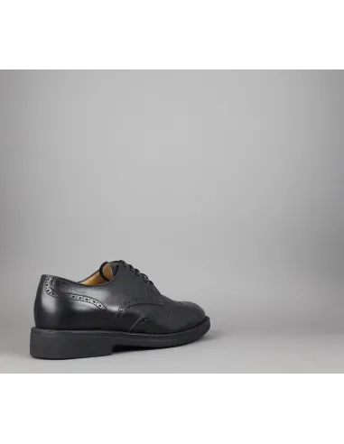 Barrett Derby Uomo Pelle Nero Bucature Brogue Prezzo 370,00