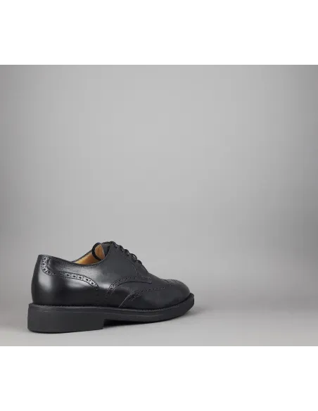 Barrett Derby Uomo Pelle Nero Bucature Brogue Prezzo 370,00