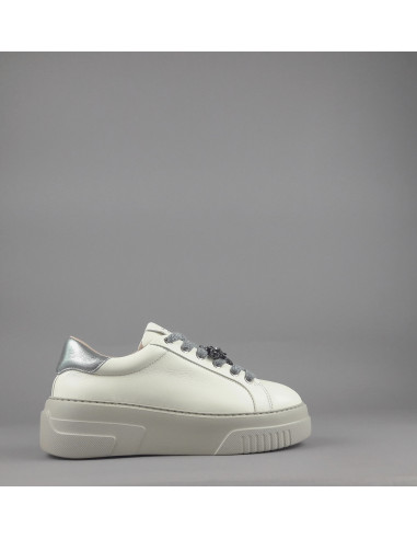 Stokton \ Sneakers Donna Pelle Avorio Prezzo 225,00
