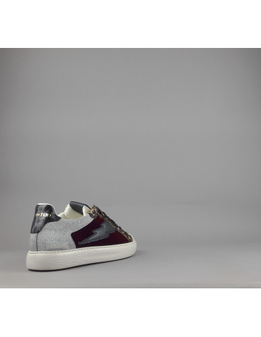 Stokton \ Sneakers Donna Velluto Bordeaux Prezzo 215,00