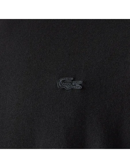 Lacoste \ Maglia Uomo Lana Merino Nero Prezzo 160,00