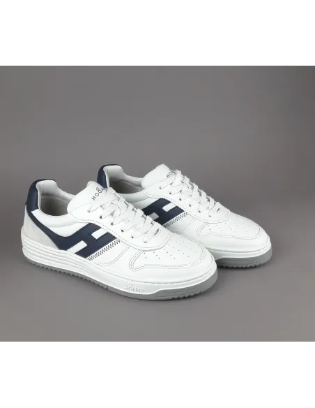 Hogan \ Sneakers Uomo H630 Pelle Bianco Prezzo 420,00