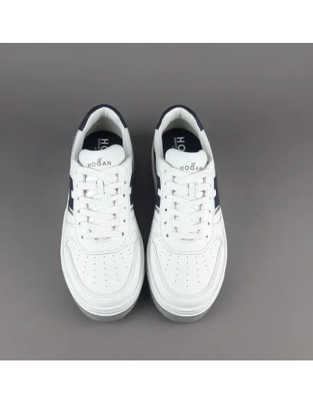 Hogan \ Sneakers Uomo H630 Pelle Bianco Prezzo 420,00