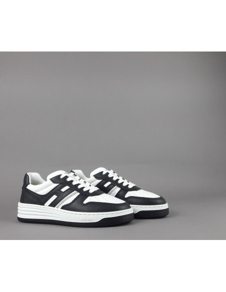 Hogan \ Sneakers Donna H630 Pelle Nero/Bianco Prezzo 420,00