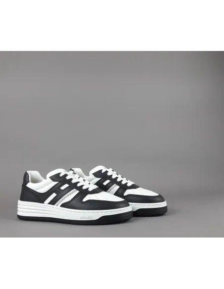 Hogan \ Sneakers Donna H630 Pelle Nero/Bianco Prezzo 420,00