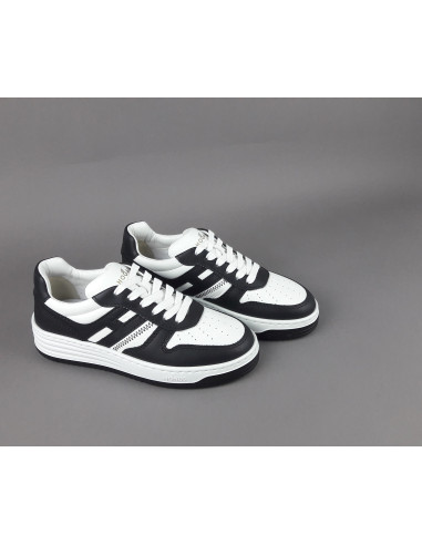 Hogan \ Sneakers Donna H630 Pelle Nero/Bianco Prezzo 420,00