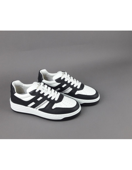 Hogan \ Sneakers Donna H630 Pelle Nero/Bianco Prezzo 420,00