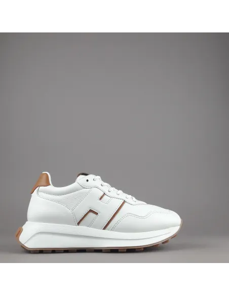 Hogan \ Sneakers Donna H641 Pelle Bianco Prezzo 460,00
