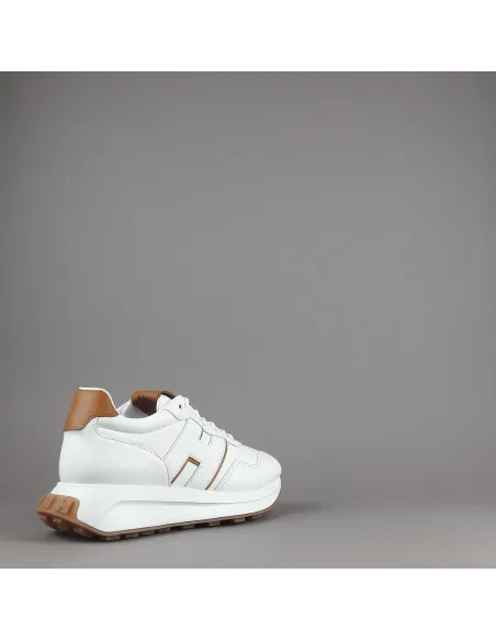 Hogan \ Sneakers Donna H641 Pelle Bianco Prezzo 460,00