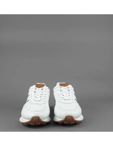 Hogan \ Sneakers Uomo H601 Pelle Nappa Bianco Prezzo 460,00