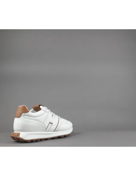 Hogan \ Sneakers Uomo H601 Pelle Nappa Bianco Prezzo 460,00