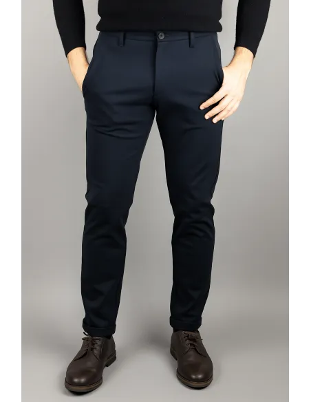 Clark \ Pantalone Uomo Mark Punto Milano Blu Scuro Prezzo 79,00