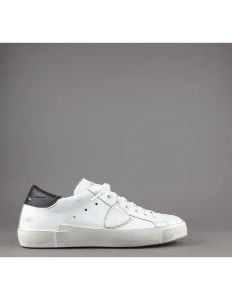 Philippe Model \ Sneakers Uomo Paris x Pelle Bianco Prezzo 320,00