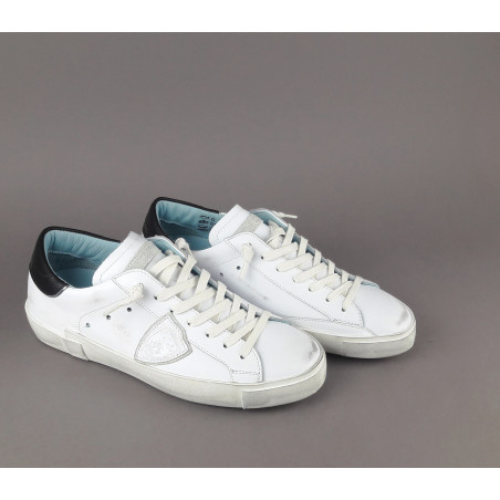 Philippe Model \ Sneakers Uomo Paris x Pelle Bianco Prezzo 320,00