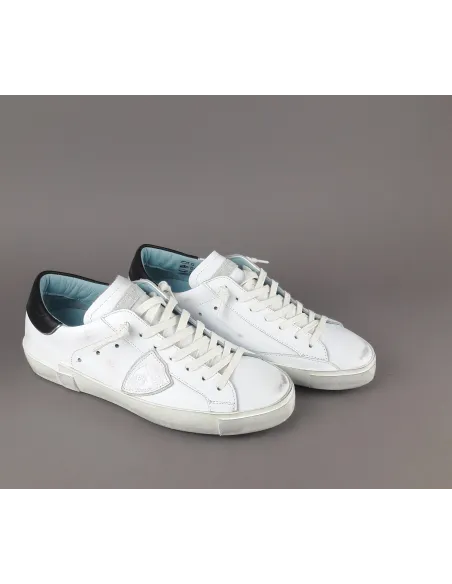 Philippe Model \ Sneakers Uomo Paris x Pelle Bianco Prezzo 320,00