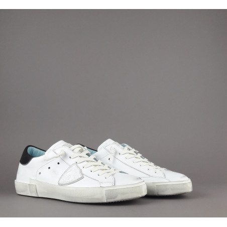 Philippe Model \ Sneakers Uomo Paris x Pelle Bianco Prezzo 320,00
