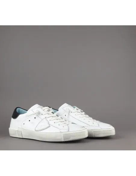 Philippe Model \ Sneakers Uomo Paris x Pelle Bianco Prezzo 320,00