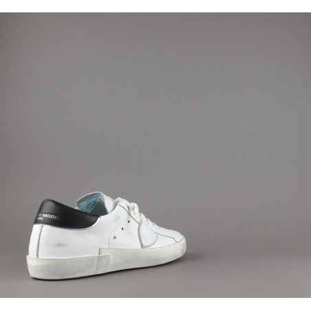 Philippe Model \ Sneakers Uomo Paris x Pelle Bianco Prezzo 320,00
