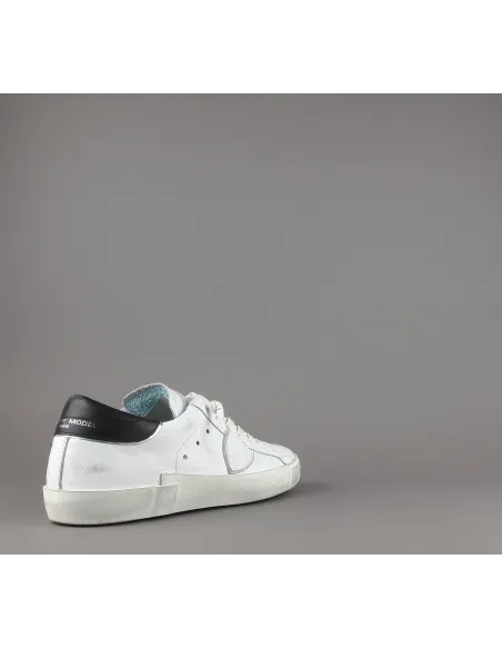 Philippe Model \ Sneakers Uomo Paris x Pelle Bianco Prezzo 320,00