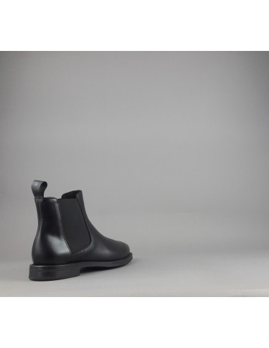 Frau \ Tronchetto Donna Pelle Nero Elastici Laterali Prezzo 119,00