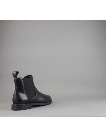 Frau \ Tronchetto Donna Pelle Nero Elastici Laterali Prezzo 119,00