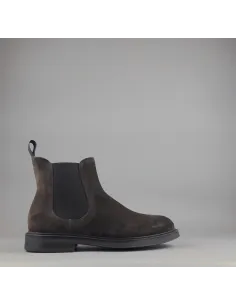 Frau \ Chelsea Stivaletto Uomo Camoscio Marrone Scuro Prezzo 139,00