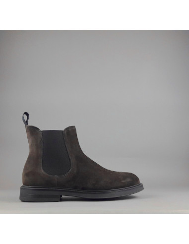 Frau \ Chelsea Stivaletto Uomo Camoscio Marrone Scuro Prezzo 139,00