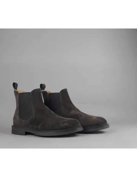 Frau \ Chelsea Stivaletto Uomo Camoscio Marrone Scuro Prezzo 139,00