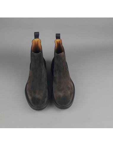 Frau \ Chelsea Stivaletto Uomo Camoscio Marrone Scuro Prezzo 139,00