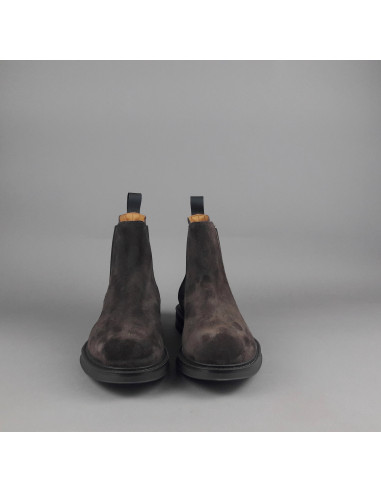 Frau \ Chelsea Stivaletto Uomo Camoscio Marrone Scuro Prezzo 139,00