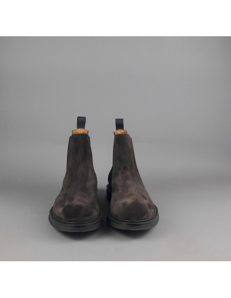 Frau \ Chelsea Stivaletto Uomo Camoscio Marrone Scuro Prezzo 139,00