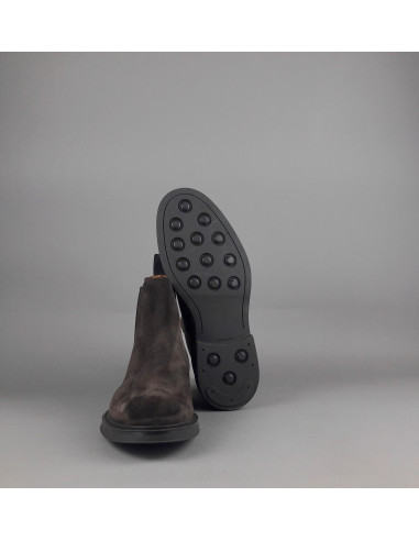 Frau \ Chelsea Stivaletto Uomo Camoscio Marrone Scuro Prezzo 139,00